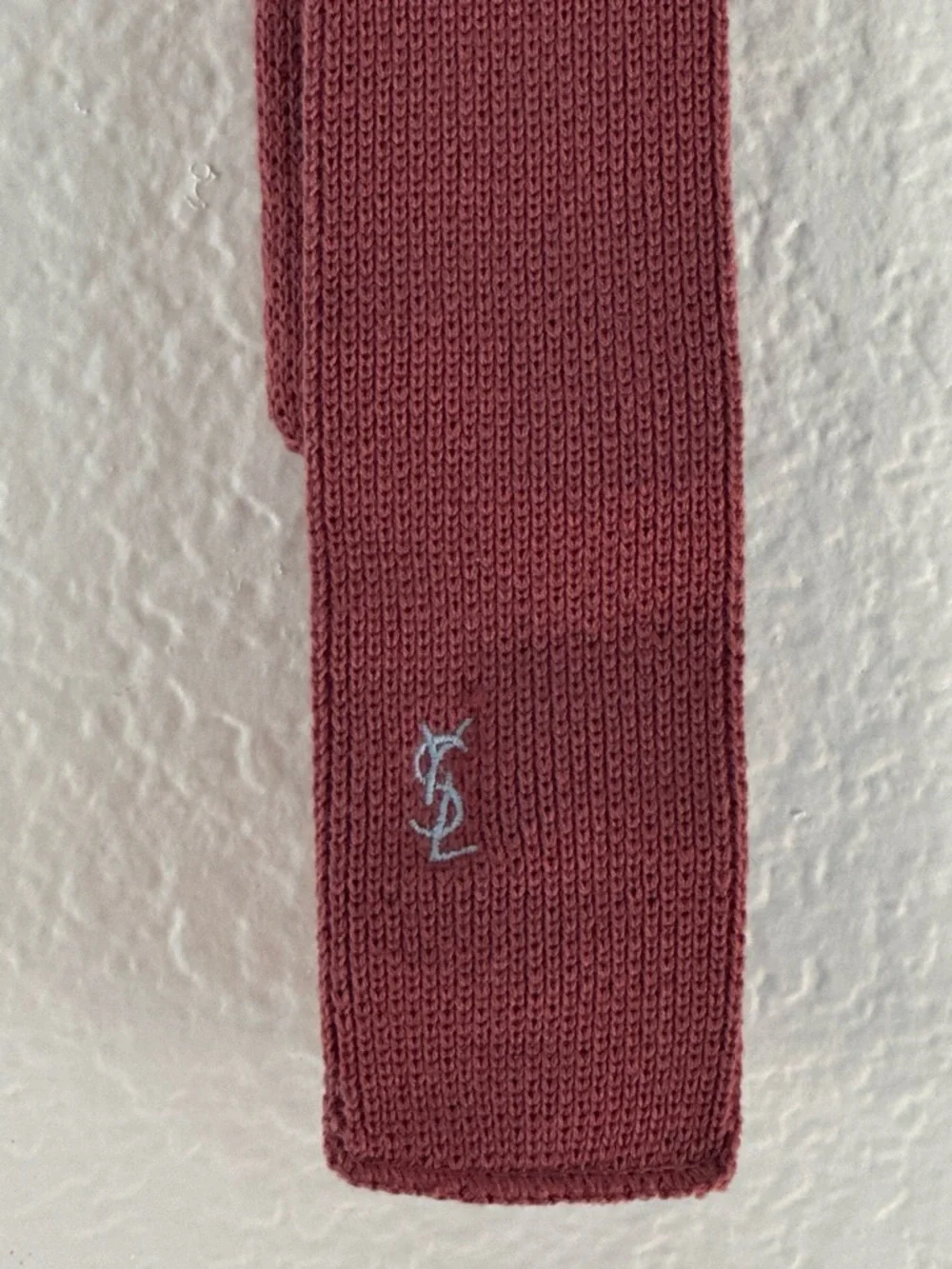 Yves Saint Laurent Men's cotton tie